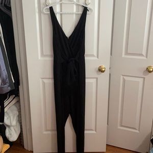 Le Chateau Jersey Wrap-Like Jumpsuit | 1X | NWT